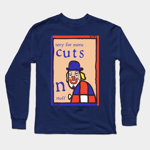 Tory For More Cuts N Stuff Long Sleeve T-Shirt by k8_thenotsogreat